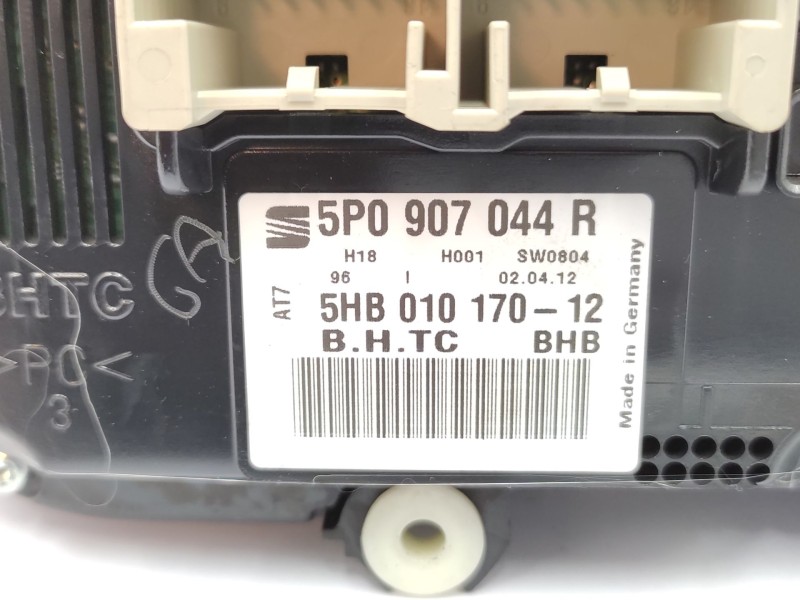 Mando Climatizador 5p0907044r 5p0907044t  - Seat Leon (1p1) 1.6 Tdi 5