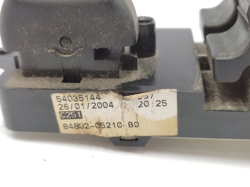 Recambio de mando elevalunas delantero izquierdo para toyota avensis (_t25_) 2.0 d-4d (cdt250_) referencia OEM IAM   