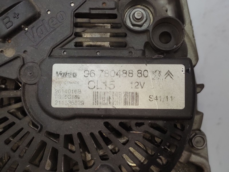 Recambio de alternador para peugeot partner furgoneta/monovolumen 1.6 hdi 90 referencia OEM IAM   