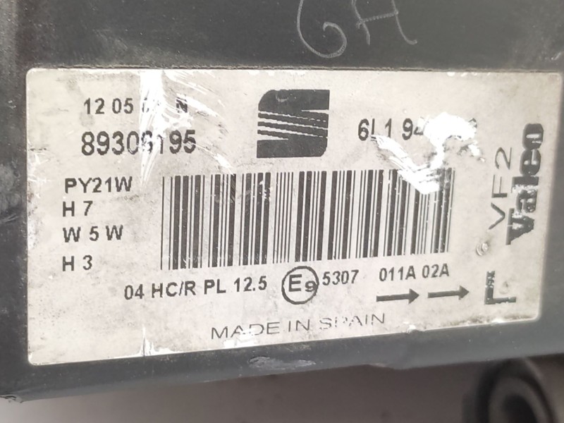 Recambio de faro izquierdo para seat ibiza iii (6l1) 1.4 16v referencia OEM IAM  6L1941751B 