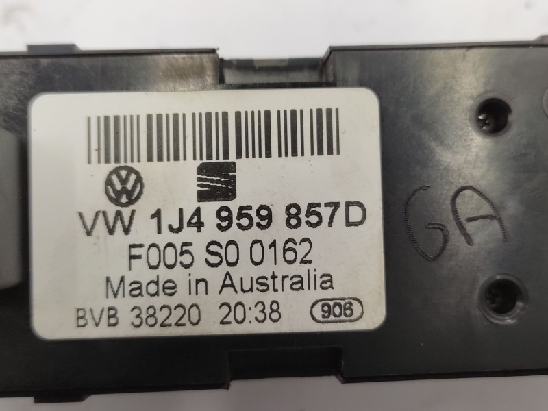 Recambio de mando elevalunas delantero izquierdo para seat leon (1m1) 1.9 tdi referencia OEM IAM   