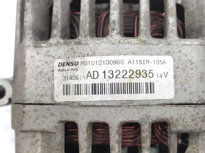 Recambio de alternador para opel corsa d (s07) 1.3 cdti (l08, l68) referencia OEM IAM  13222935 