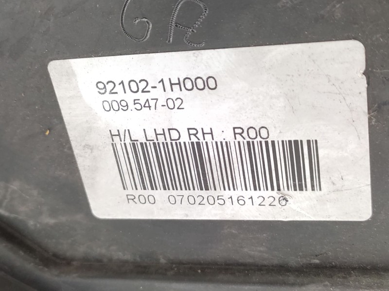 Recambio de faro derecho para kia cee´d concept referencia OEM IAM   