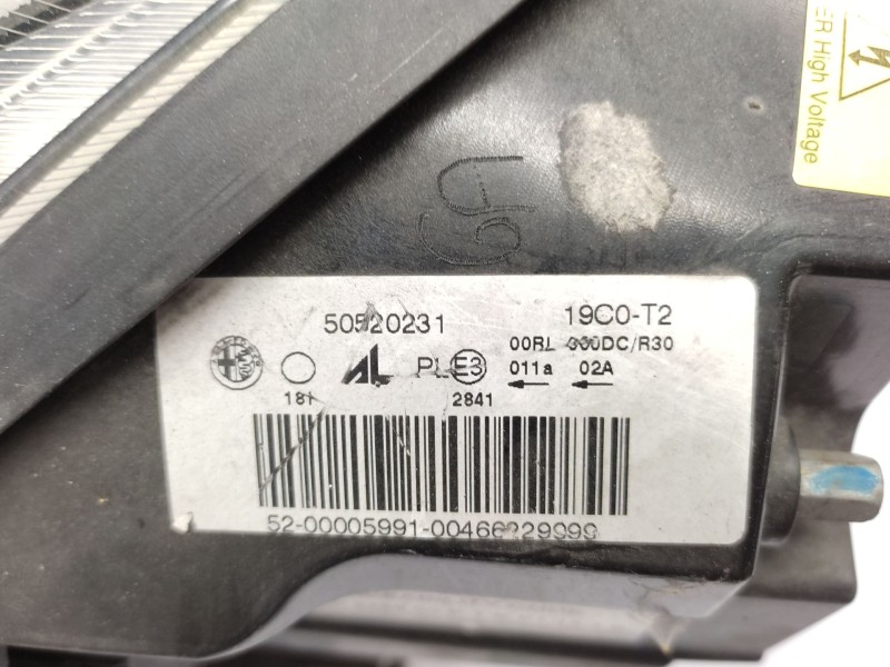 Faro Derecho 50520231  - Alfa Romeo Giulietta (940_) 2.0 Jtdm (940fxe1a, 940fxg11) 3