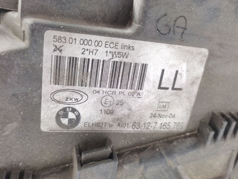 Recambio de faro izquierdo para bmw 3 (e46) 320 d referencia OEM IAM   