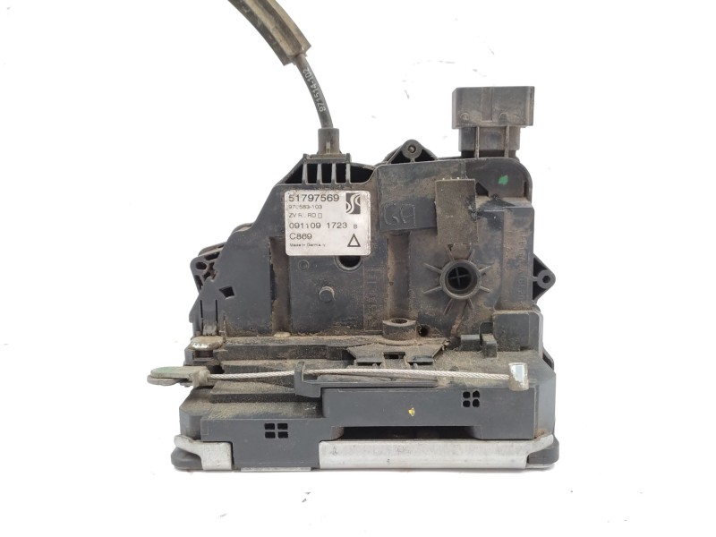 Recambio de cerradura puerta trasera izquierda para fiat grande punto (199_) 1.3 d multijet referencia OEM IAM  51797569 