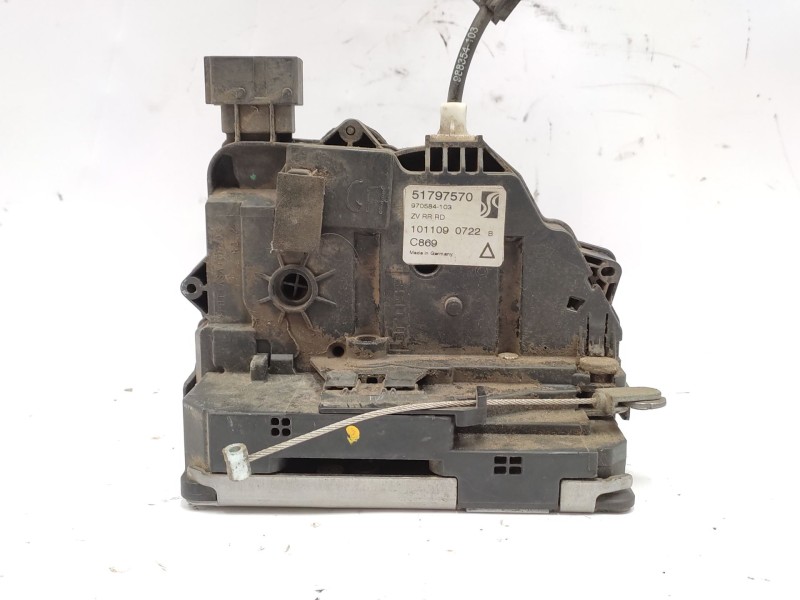 Recambio de cerradura puerta trasera derecha para fiat grande punto (199_) 1.3 d multijet referencia OEM IAM  51797570 