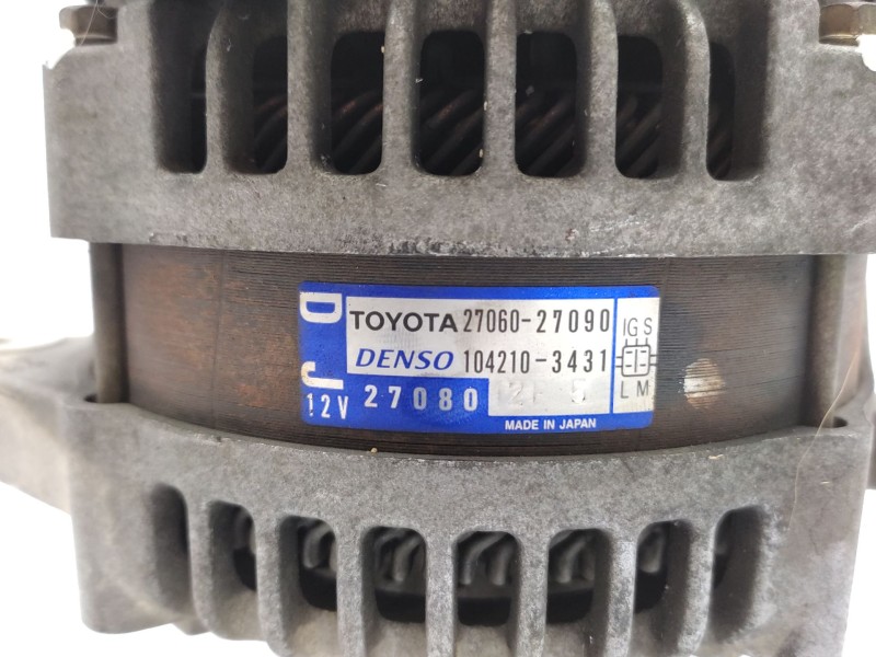 Recambio de alternador para toyota avensis (_t25_) 2.0 d-4d (cdt250_) referencia OEM IAM  2706027090 