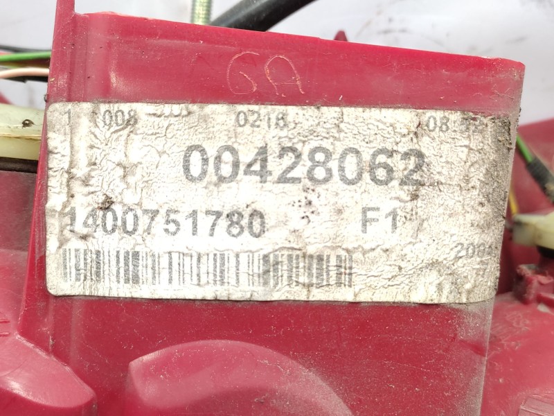 Recambio de piloto trasero izquierdo para peugeot 807 (eb_) 2.0 hdi referencia OEM IAM  6350Y4 