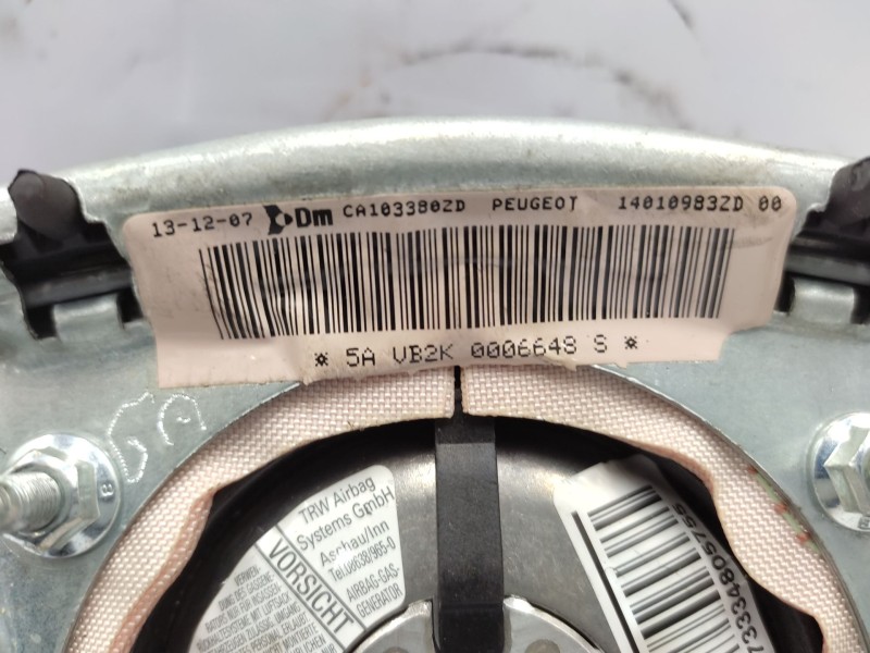 Airbag Delantero Izquierdo 9661887180 4112ln  - Peugeot 807 (eb_) 2.0 Hdi 6