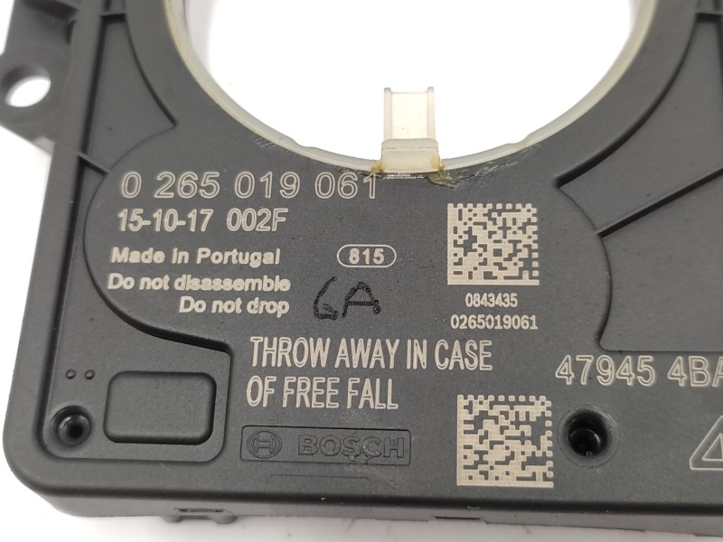 Sensor 479454ba0a 0265019061  - Nissan Qashqai (j11) Acenta 2