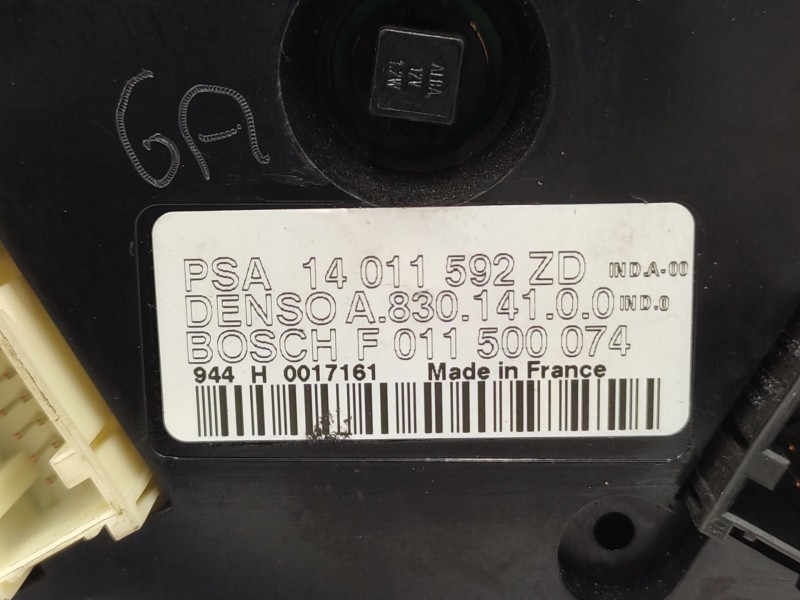 Recambio de mando climatizador para peugeot 807 (eb_) 2.0 hdi referencia OEM IAM  6452H0 