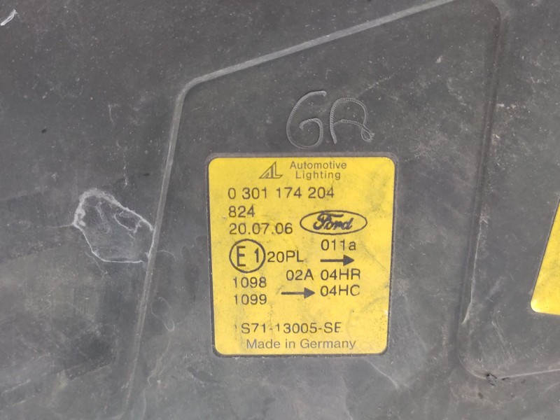 Recambio de faro derecho para ford mondeo iii (b5y) 2.0 tdci referencia OEM IAM  1435619 