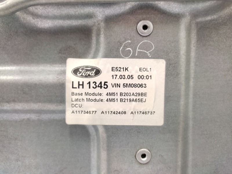 Recambio de elevalunas delantero izquierdo para ford focus i (daw, dbw) 1.6 16v referencia OEM IAM  1736145 