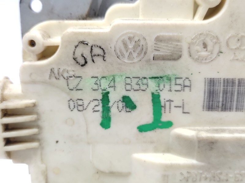 Cerradura Puerta Trasera Izquierda 3c4839015a  - Volkswagen Passat B6 (3c2) 1.9 Tdi 5