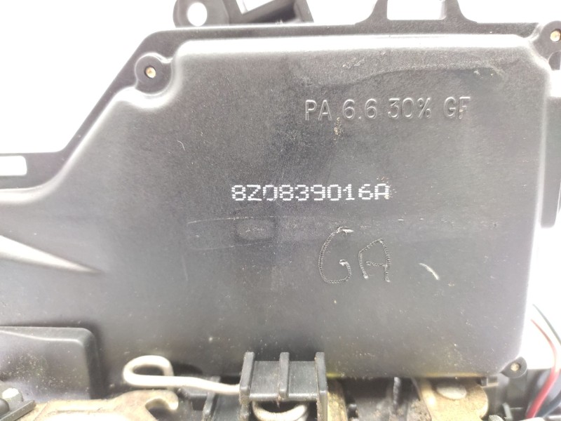 Cerradura Puerta Trasera Derecha 8z0839016a 8z0839016d  - Audi A2 (8z0) 1.4 Tdi 4