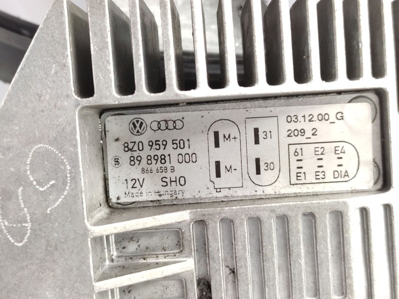 Electroventilador 8z0959501 8z0959455c  - Audi A2 (8z0) 1.4 Tdi 3