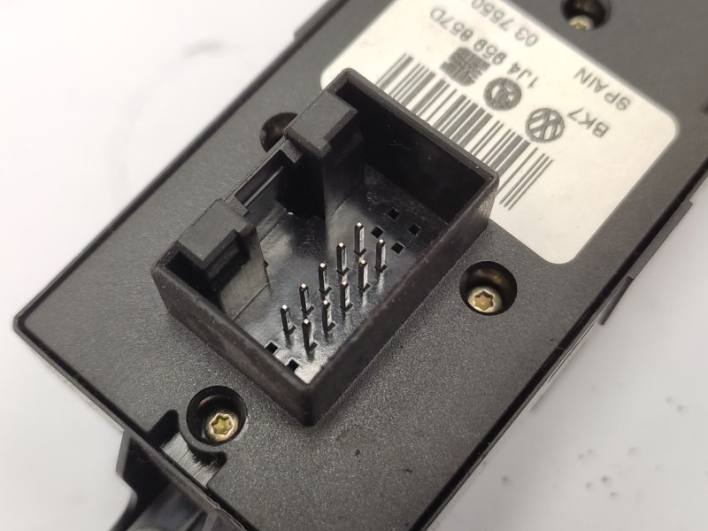 Recambio de mando elevalunas delantero izquierdo para seat leon (1m1) 1.9 tdi referencia OEM IAM   