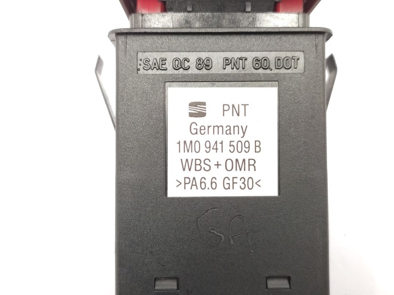 Recambio de warning para seat leon (1m1) 1.9 tdi referencia OEM IAM  1M0941509B 