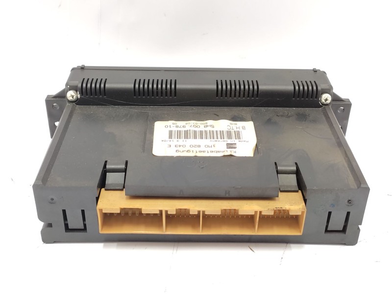 Recambio de mando climatizador para seat toledo ii (1m2) 1.9 tdi referencia OEM IAM  1M0820043G 