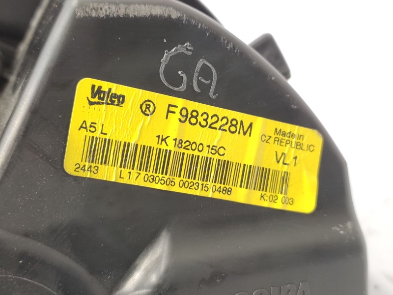 Recambio de motor calefaccion para seat leon (1p1) 2.0 tdi referencia OEM IAM  1K1820015G 