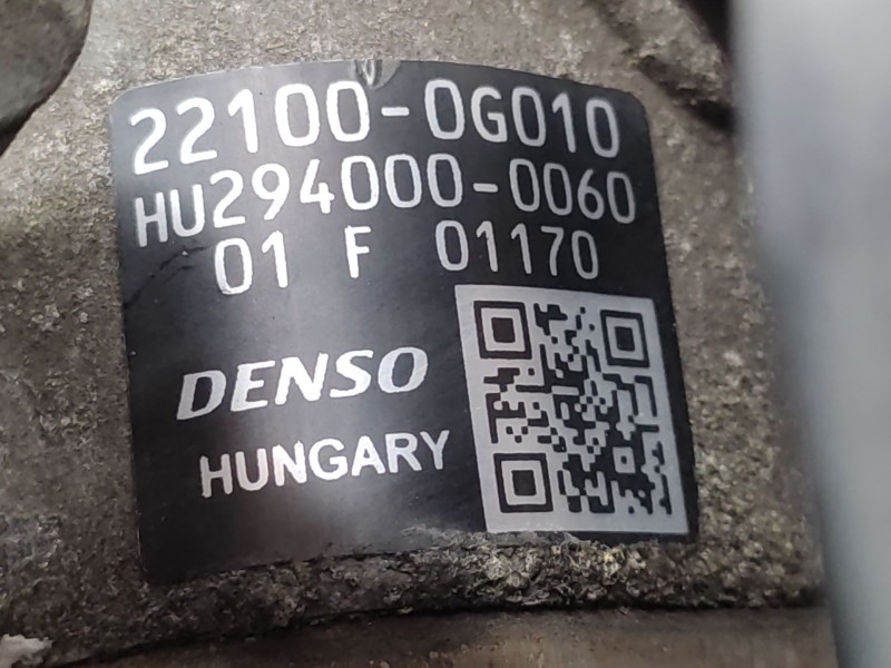Motor Completo 1cdftv  - Toyota Avensis (_t25_) 2.0 D-4d (cdt250_) 7