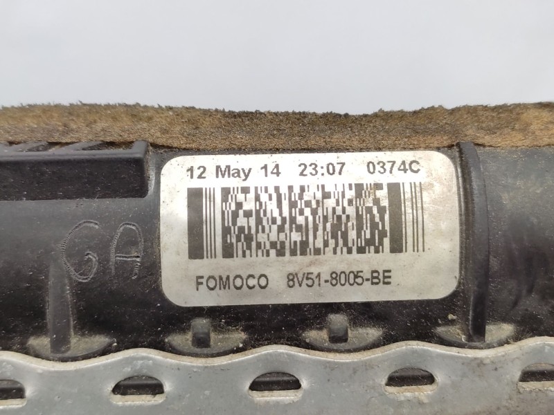 Recambio de radiador agua para ford fiesta vi (cb1, ccn) 1.25 referencia OEM IAM  1897435 