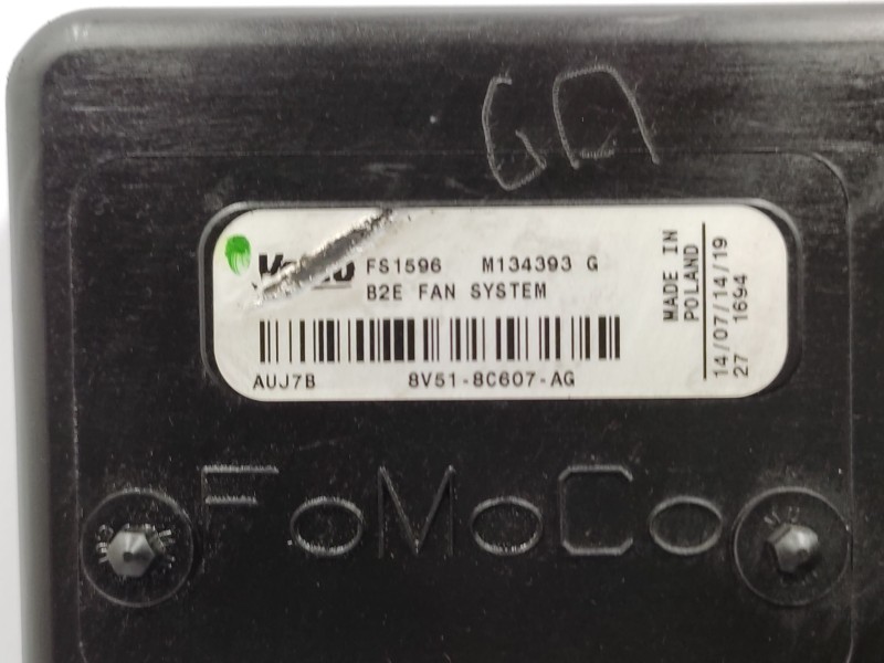 Electroventilador 8v518c607ag 2145093  - Ford Fiesta Vi (cb1, Ccn) 1.25 3