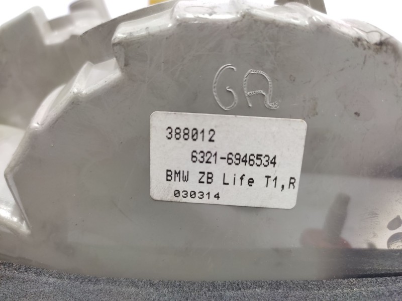 Piloto Trasero Derecho 63216946534  - Bmw 3 (e46) 320 D 3