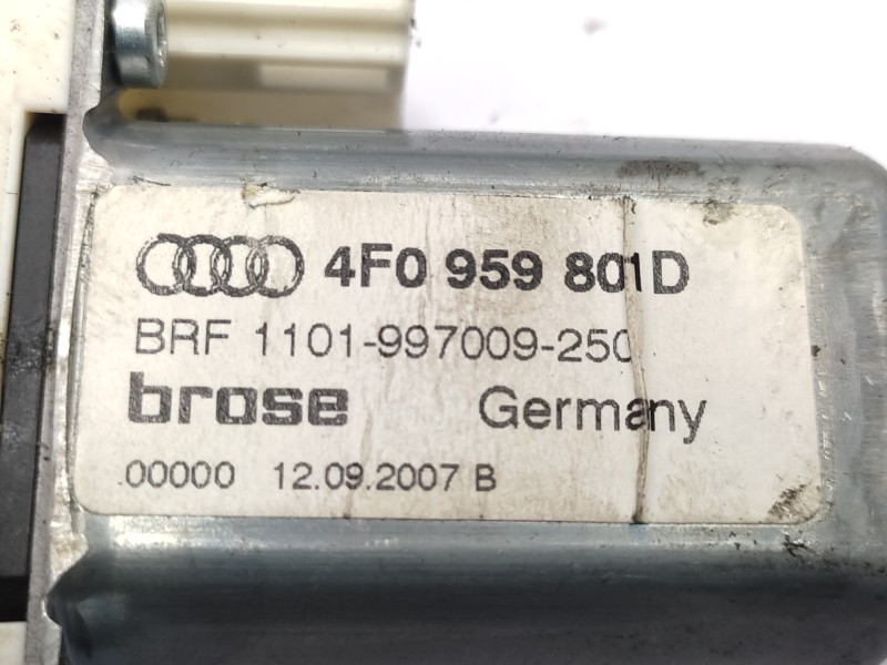 Elevalunas Delantero Izquierdo 4f0837461d  - Audi A6 Berlina (4f2) 2.0 Tdi 4