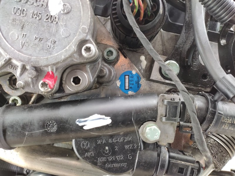 Recambio de motor completo para seat leon (1p1) 2.0 tdi referencia OEM IAM BKD  