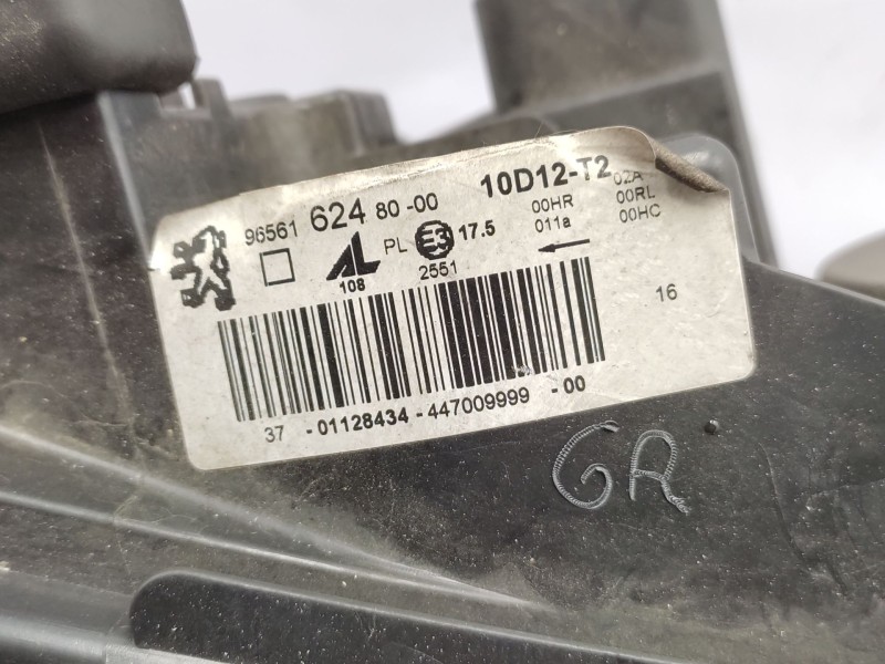 Recambio de faro derecho para peugeot 308 i (4a_, 4c_) 1.6 hdi referencia OEM IAM  6206F5 