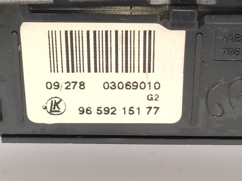Warning 9659215177 649015  - Peugeot 308 I (4a_, 4c_) 1.6 Hdi 4