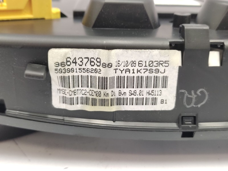 Cuadro Instrumentos 9664376980 6103r5  - Peugeot 308 I (4a_, 4c_) 1.6 Hdi 6