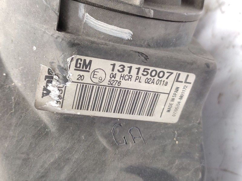 Recambio de faro derecho para opel corsa c (x01) 1.0 (f08, f68) referencia OEM IAM   