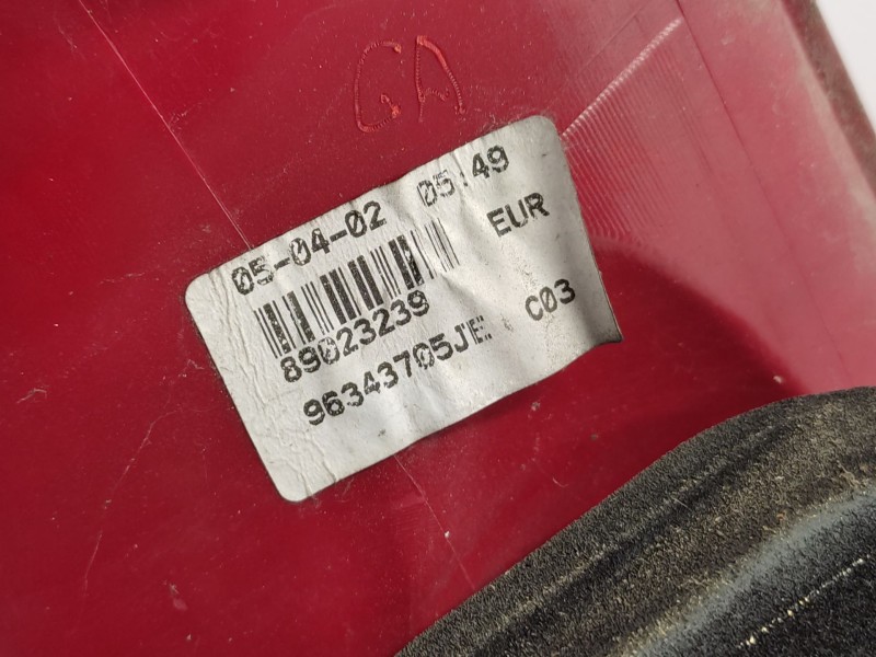 Recambio de piloto trasero derecho para peugeot 307 (3a/c) 2.0 hdi 110 referencia OEM IAM  6351P3 