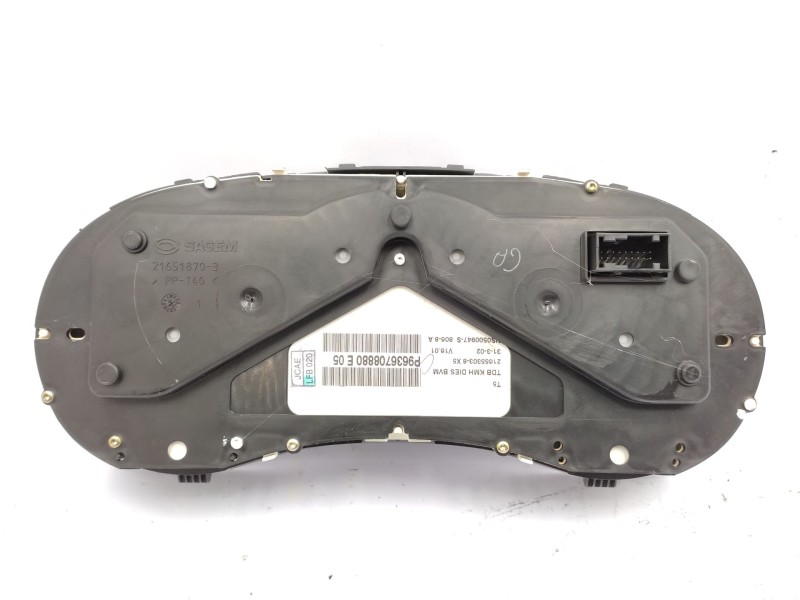 Recambio de cuadro instrumentos para peugeot 307 (3a/c) 2.0 hdi 110 referencia OEM IAM  6104R2 