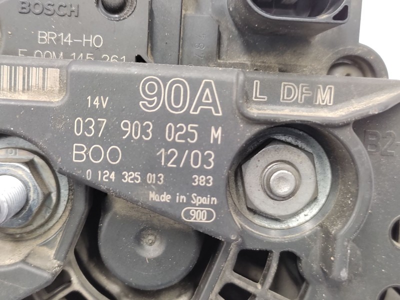 Recambio de alternador para seat cordoba (6l2) 1.4 16v referencia OEM IAM  038903018R 