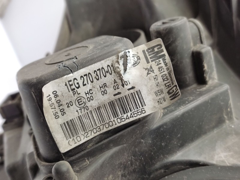 Faro Izquierdo 93178635  - Opel Astra H Gtc (a04) 1.6 (l08) 3