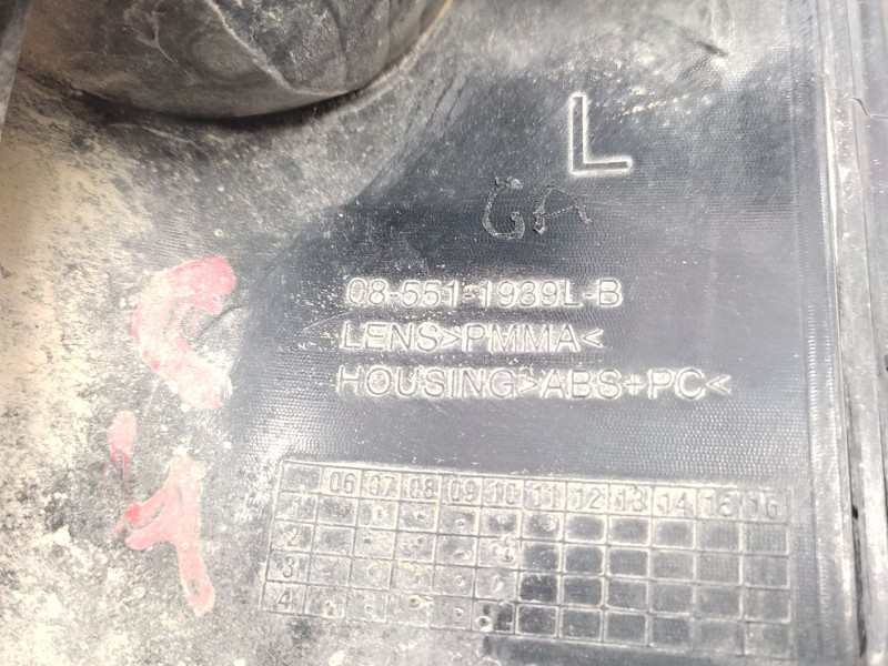 Recambio de piloto trasero izquierdo para renault kangoo (kc0/1_) 1.5 dci (kc08, kc09) referencia OEM IAM   