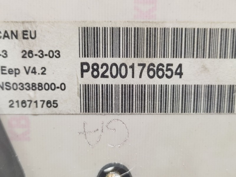 Recambio de cuadro instrumentos para renault kangoo (kc0/1_) 1.5 dci (kc07) referencia OEM IAM   