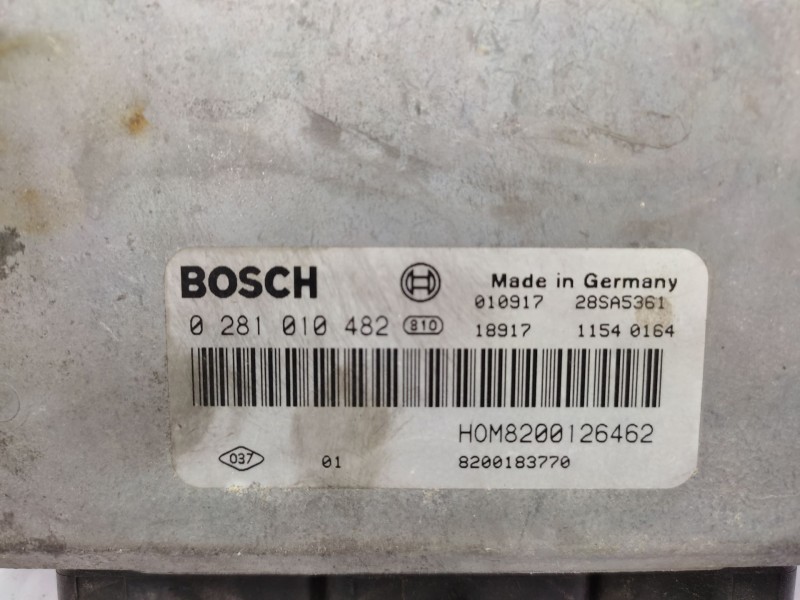 Recambio de centralita motor uce para renault laguna ii (bg0/1_) 1.9 dci referencia OEM IAM   