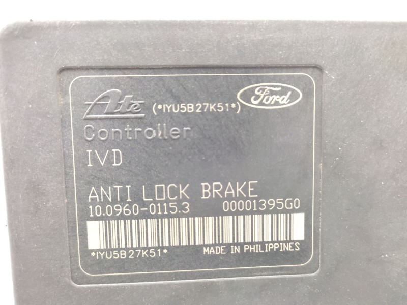 Abs Bpyl437aze 3m512c405ha 10020601724 - Mazda 3 Berlina (bk) 1.6 Crdt Active 8