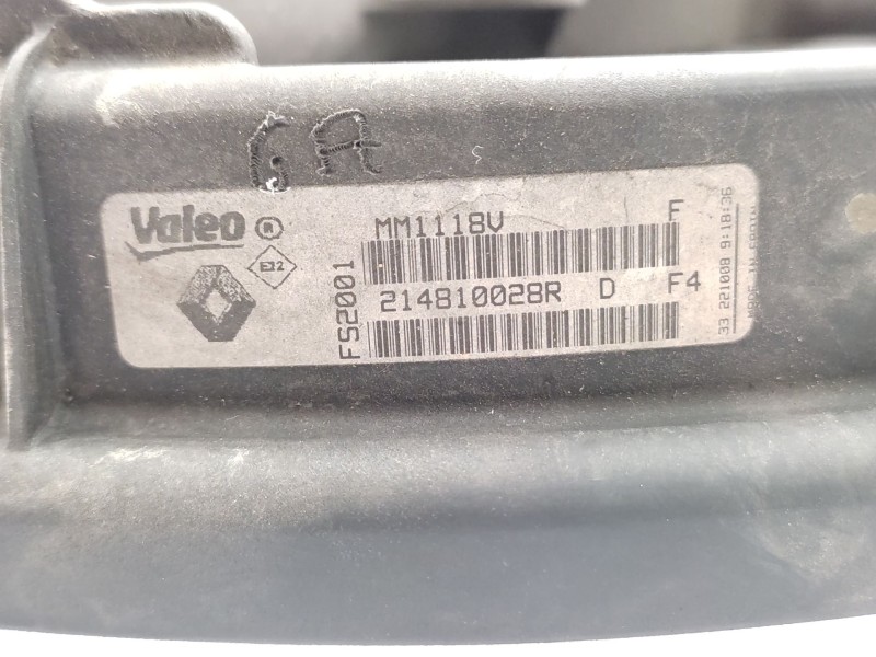 Electroventilador 214810028r  - Renault Megane Iii Hatchback (bz0/1_, B3_) 1.6 16v (bz1b, Bz1h) 3