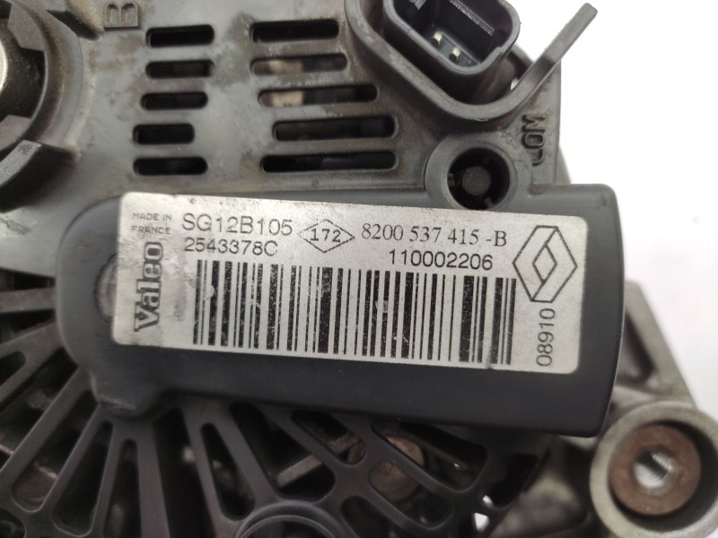 Recambio de alternador para renault kangoo (kc0/1_) 1.5 dci (kc07) referencia OEM IAM   
