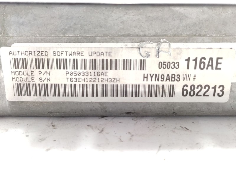 Recambio de centralita motor uce para chrysler pt cruiser (pt_) 2.0 referencia OEM IAM   