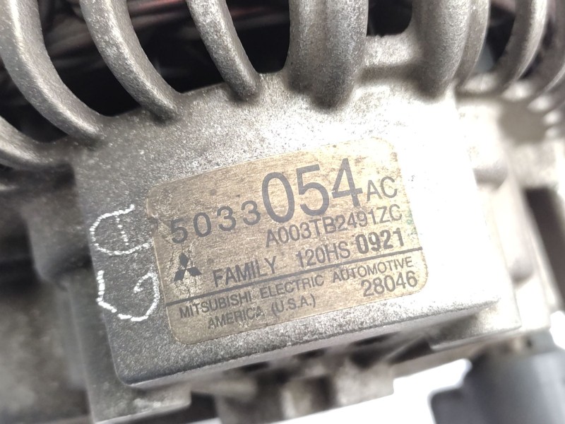 Alternador 5033054ac 5033054ab A003tb2491zc - Chrysler Pt Cruiser (pt_) 2.0 7