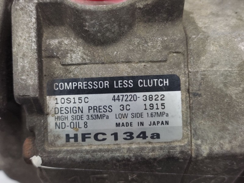 Compresor Aire Acondicionado 5278724aa 4472203822 - Chrysler Pt Cruiser (pt_) 2.0 5