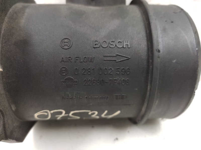 Caudalimetro 226807f406 0281002596  - Nissan Terrano/terrano.ii (r20) 2.7 Turbodiesel 4
