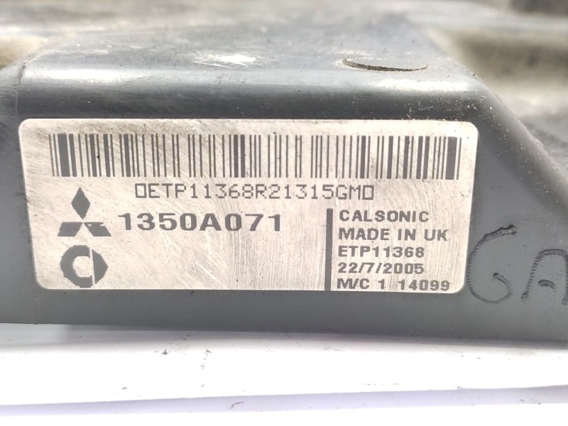 Recambio de electroventilador para mitsubishi colt vi (z3_a, z2_a) 1.1 (z31a, z32a) referencia OEM IAM  1355A080 